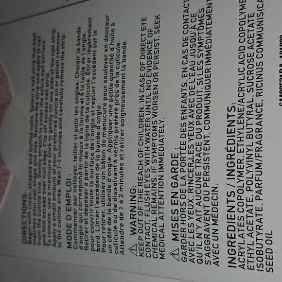 Nail Wraps  12PC blue white silver and gold NWT - Picture 5 of 5